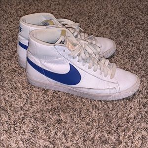Nike blazer mid blue